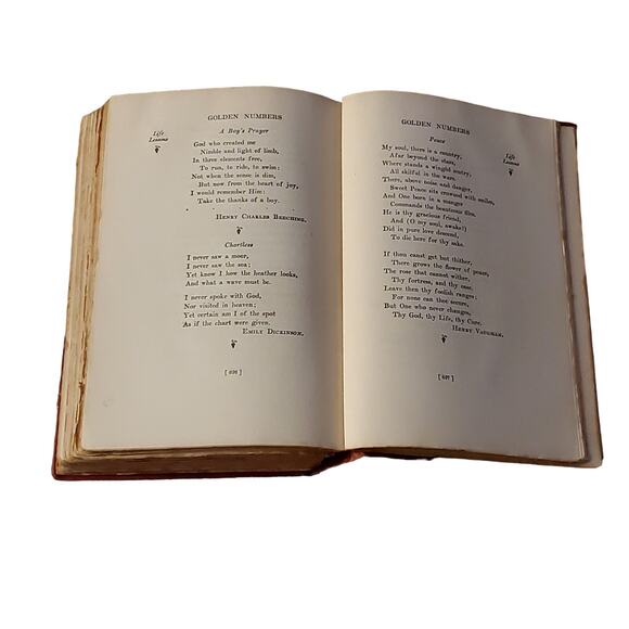 1902 Golden Numbers A Book of Verse For Youth Kate Wiggin Nora Smith McClure - Picture 13 of 16